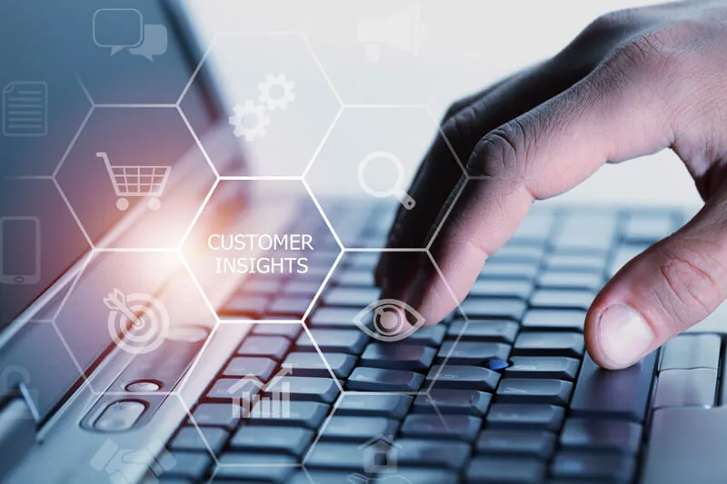 Observing customer behavior