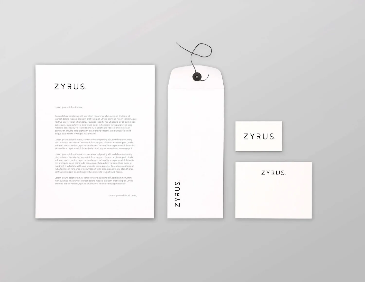 Zyrus brand identity