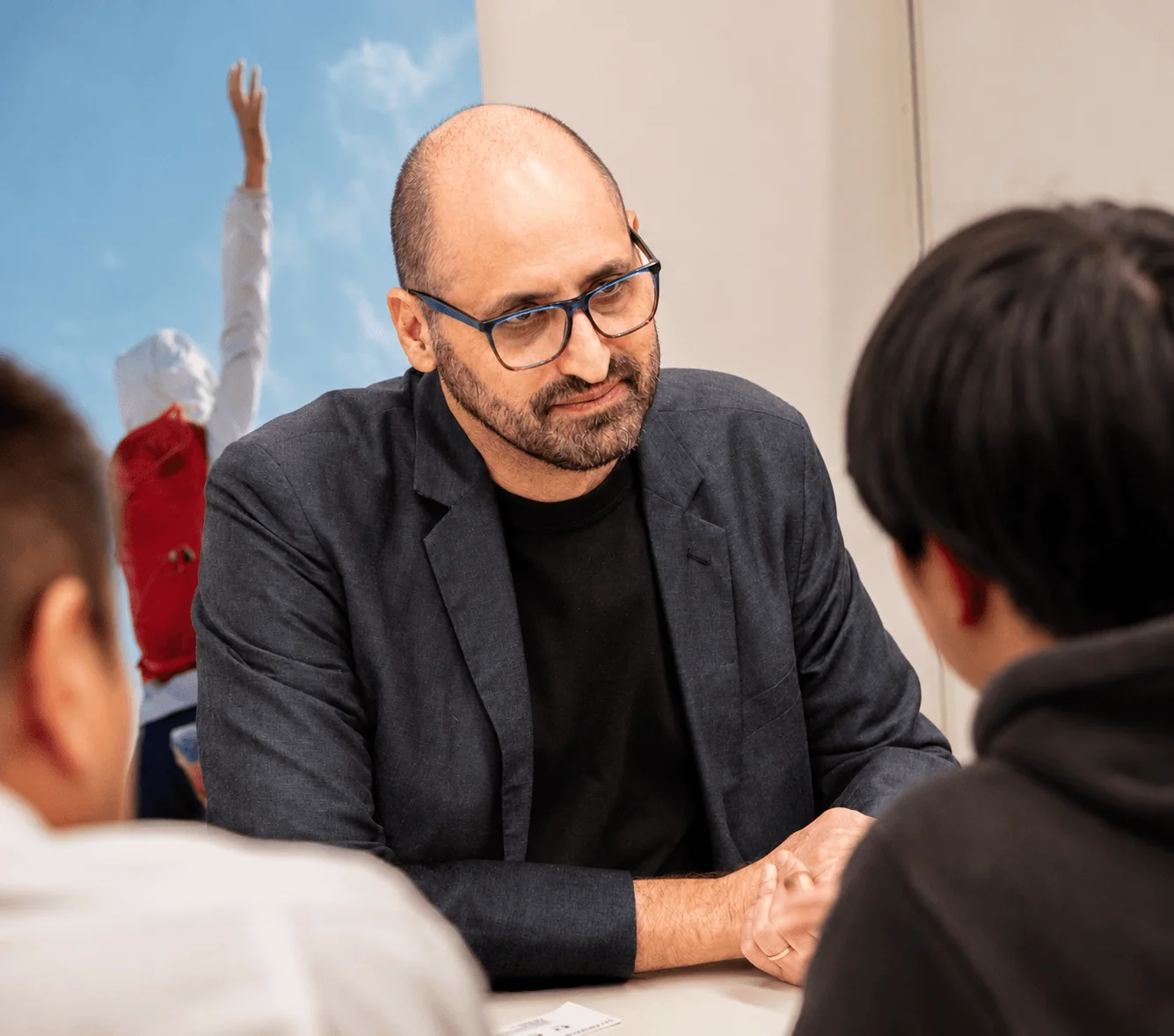 Remark principal in conversation with Japanese clients